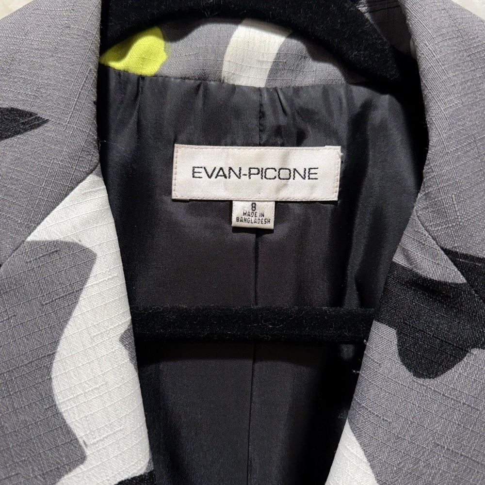 Evan Picone statement blazer wearable art “Dopamine Dressing” Perfection! Size 8 - Picture 5 of 7